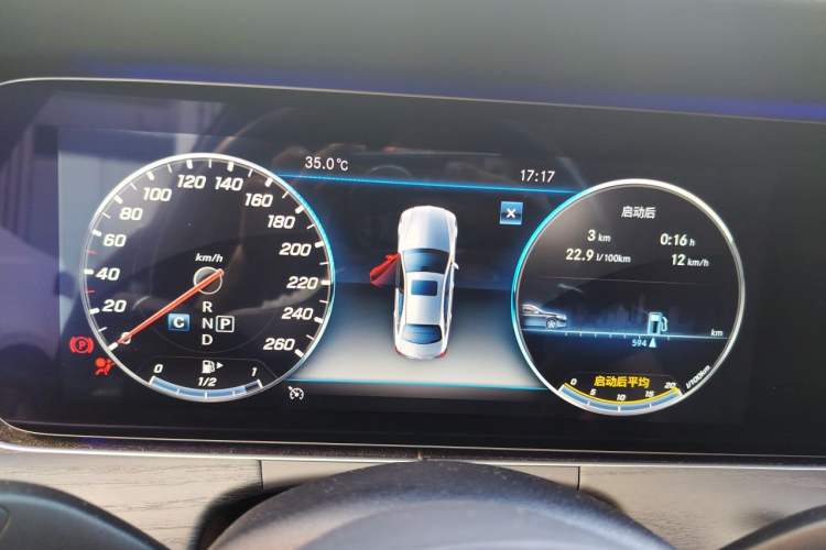 Used Mercedes-Benz E-Class 2020 Restyled E 300 L Sporty and Stylish Edition Instrument Cluster