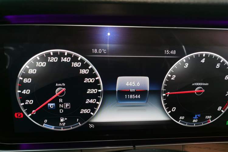 Used Mercedes-Benz E-Class 2020 E 300 L Sporty and Stylish Model Instrument Cluster