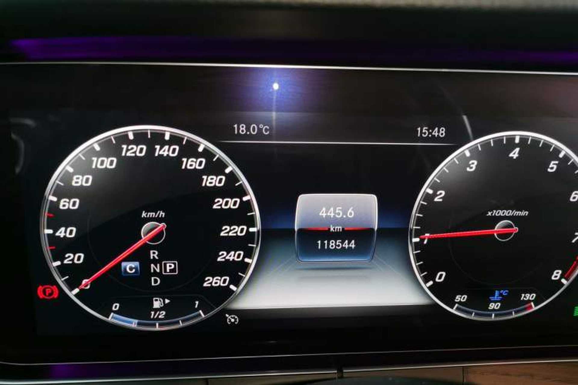 Used Mercedes-Benz E-Class 2020 E 300 L Sporty and Stylish Model Instrument Cluster