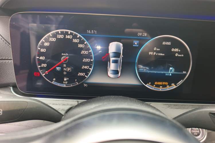 Used Mercedes-Benz E-Class 2020 E 300 L Sporty and Stylish Model Instrument Cluster