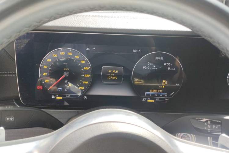 Used Mercedes-Benz E-Class 2020 Restyled E 300 L Sporty and Stylish Edition Instrument Cluster