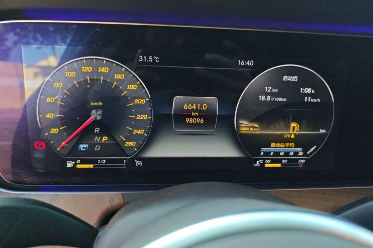 Used Mercedes-Benz E-Class 2020 Facelift E 300 L Stylish Edition Instrument Cluster