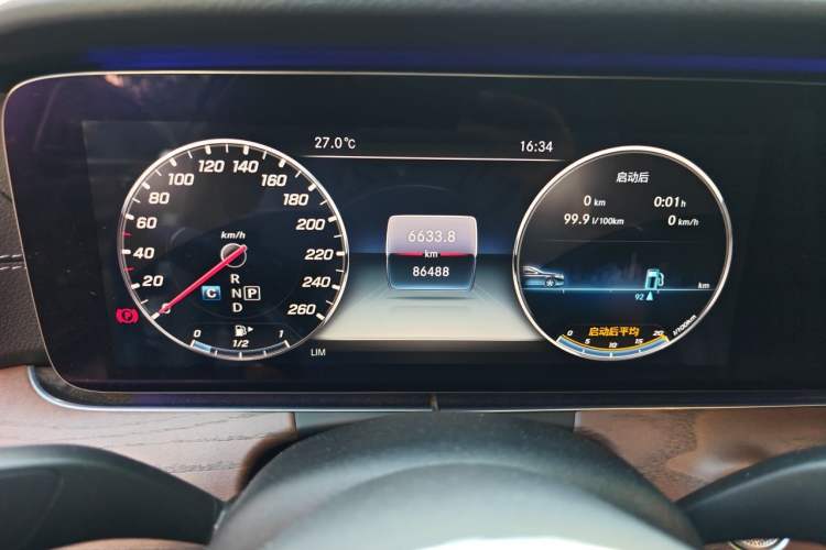 Used Mercedes-Benz E-Class 2020 E 300 L Luxury Model Instrument Cluster