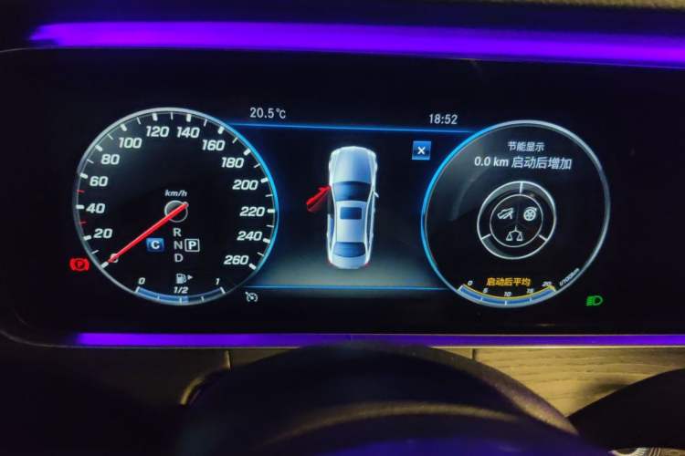 Used Mercedes-Benz E-Class 2020 Restyled E 300 L Sporty and Stylish Edition Instrument Cluster