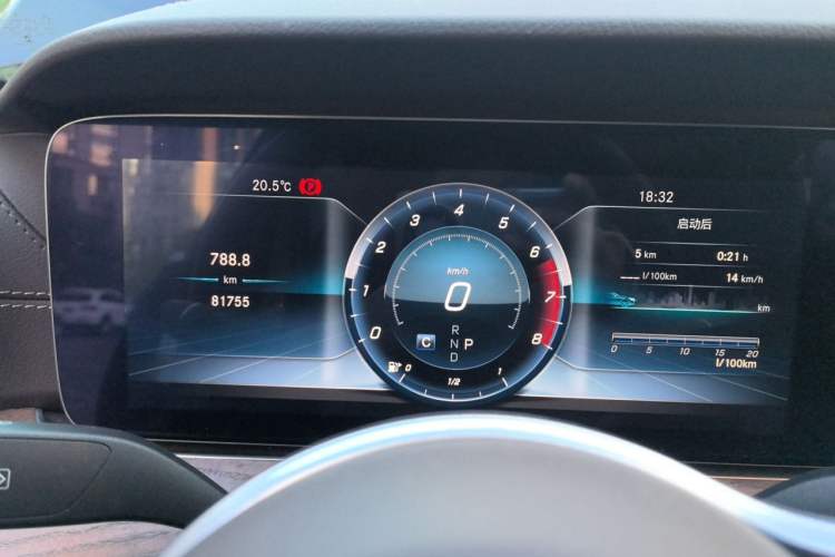Used Mercedes-Benz E-Class 2020 E 300 L Stylish Model Instrument Cluster