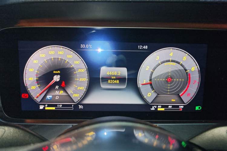 Used Mercedes-Benz E-Class 2020 E 300 L Sporty and Stylish Model Instrument Cluster
