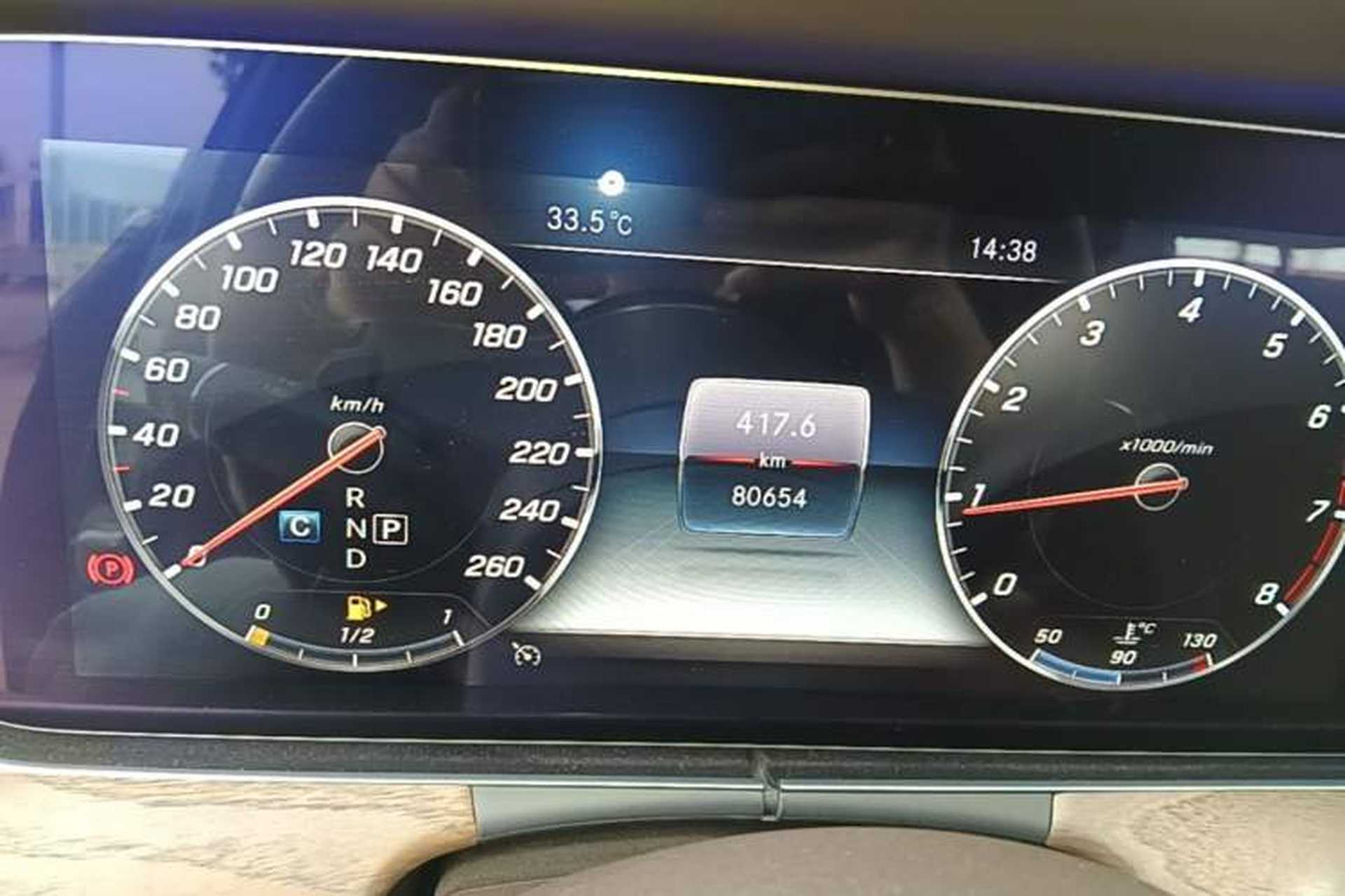 Used Mercedes-Benz E-Class 2020 Facelift E 300 L Stylish Edition Instrument Cluster