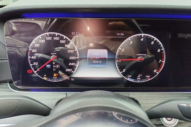 Used Mercedes-Benz E-Class 2020 E 300 L Sporty and Stylish Model Instrument Cluster