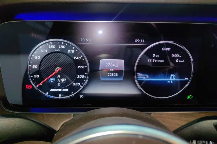 Used Mercedes-Benz E-Class 2020 E 300 L Stylish Model Instrument Cluster