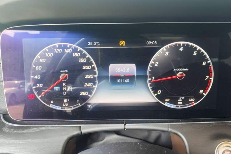 Used Mercedes-Benz E-Class 2020 E 300 L Sporty and Stylish Model Instrument Cluster