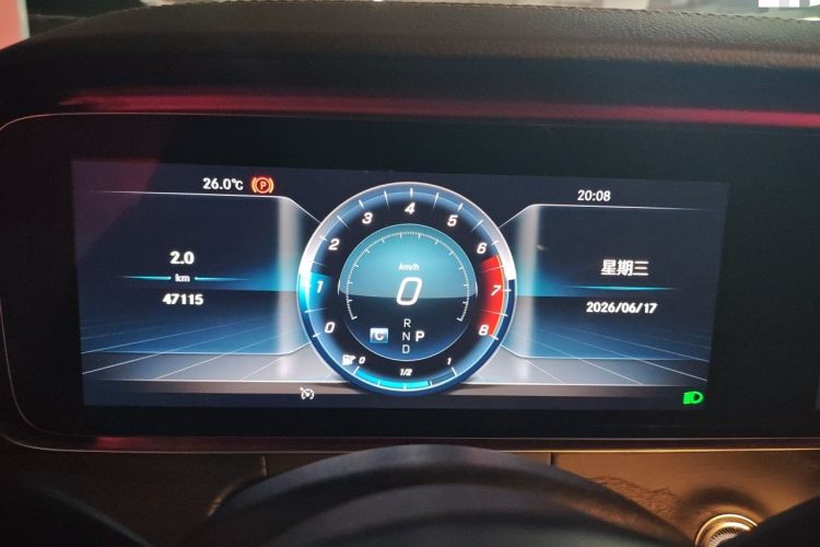 Used Mercedes-Benz E-Class 2020 E 300 L Sporty and Stylish Model Instrument Cluster