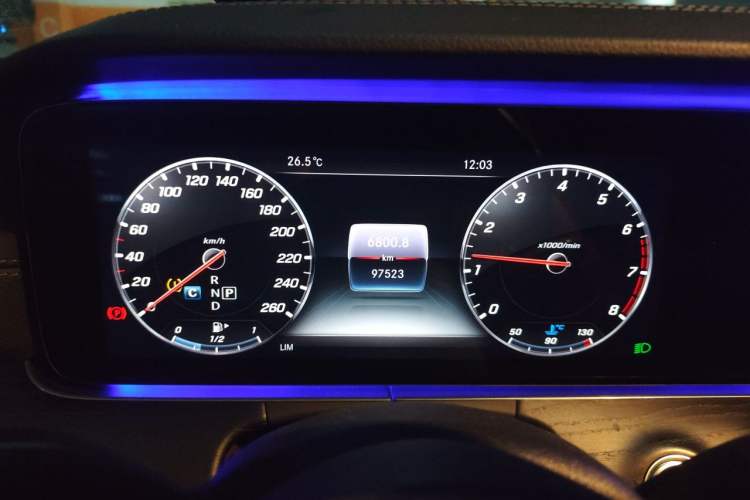 Used Mercedes-Benz E-Class 2020 Restyled E 300 L Sporty and Stylish Edition Instrument Cluster