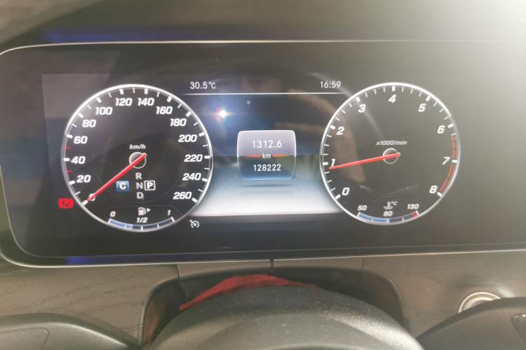 Used Mercedes-Benz E-Class 2020 E 300 L Sporty and Stylish Model Instrument Cluster