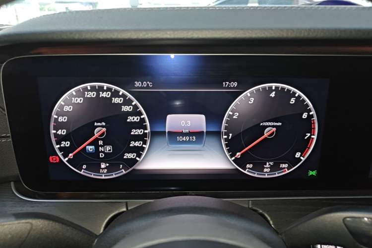 Used Mercedes-Benz E-Class 2020 E 300 L Sporty and Stylish Model Instrument Cluster