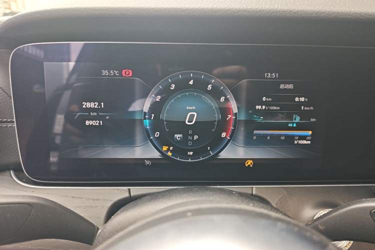 Used Mercedes-Benz E-Class 2020 Restyled E 300 L Sporty and Stylish Edition Instrument Cluster