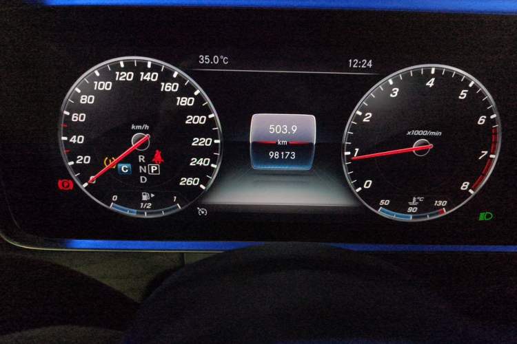 Used Mercedes-Benz E-Class 2020 E 300 L Sporty and Stylish Model Instrument Cluster