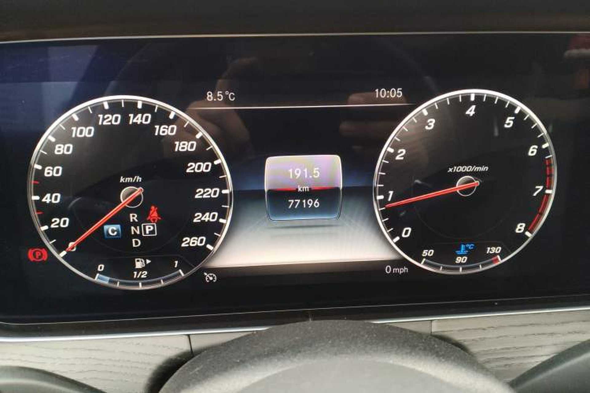 Used Mercedes-Benz E-Class 2020 E 300 L Sporty and Stylish Model Instrument Cluster