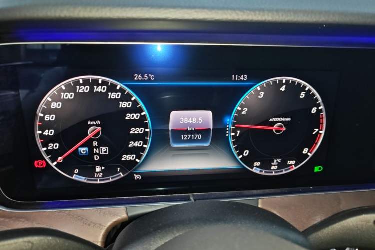 Used Mercedes-Benz E-Class 2020 Facelift E 300 L Stylish Edition Instrument Cluster