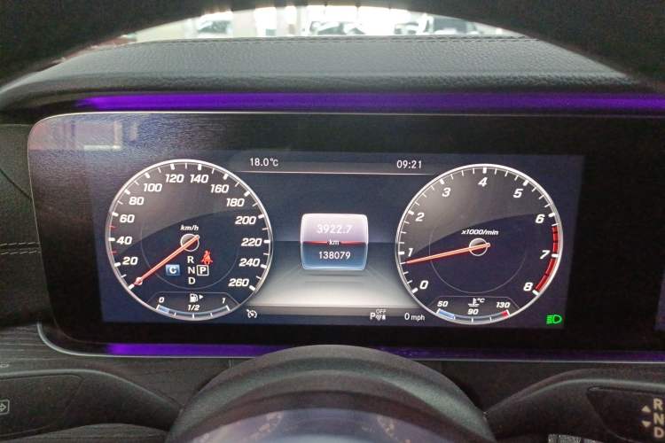 Used Mercedes-Benz E-Class 2020 Restyled E 300 L Sporty and Stylish Edition Instrument Cluster