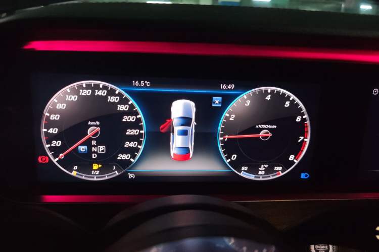 Used Mercedes-Benz E-Class 2020 E 300 L Sporty and Stylish Model Instrument Cluster