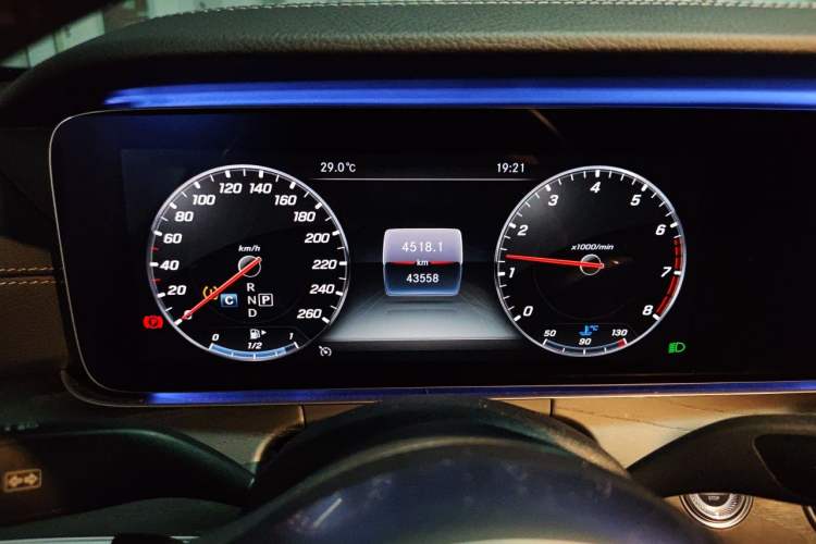 Used Mercedes-Benz E-Class 2020 Restyled E 300 L Sporty and Stylish Edition Instrument Cluster