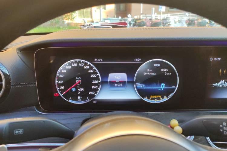 Used Mercedes-Benz E-Class 2020 Restyled E 300 L Sporty and Stylish Edition Instrument Cluster