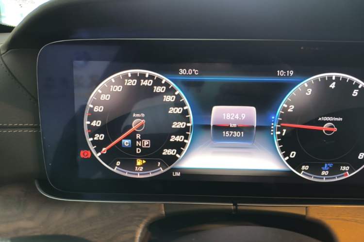 Used Mercedes-Benz E-Class 2020 E 300 L Luxury Model Instrument Cluster