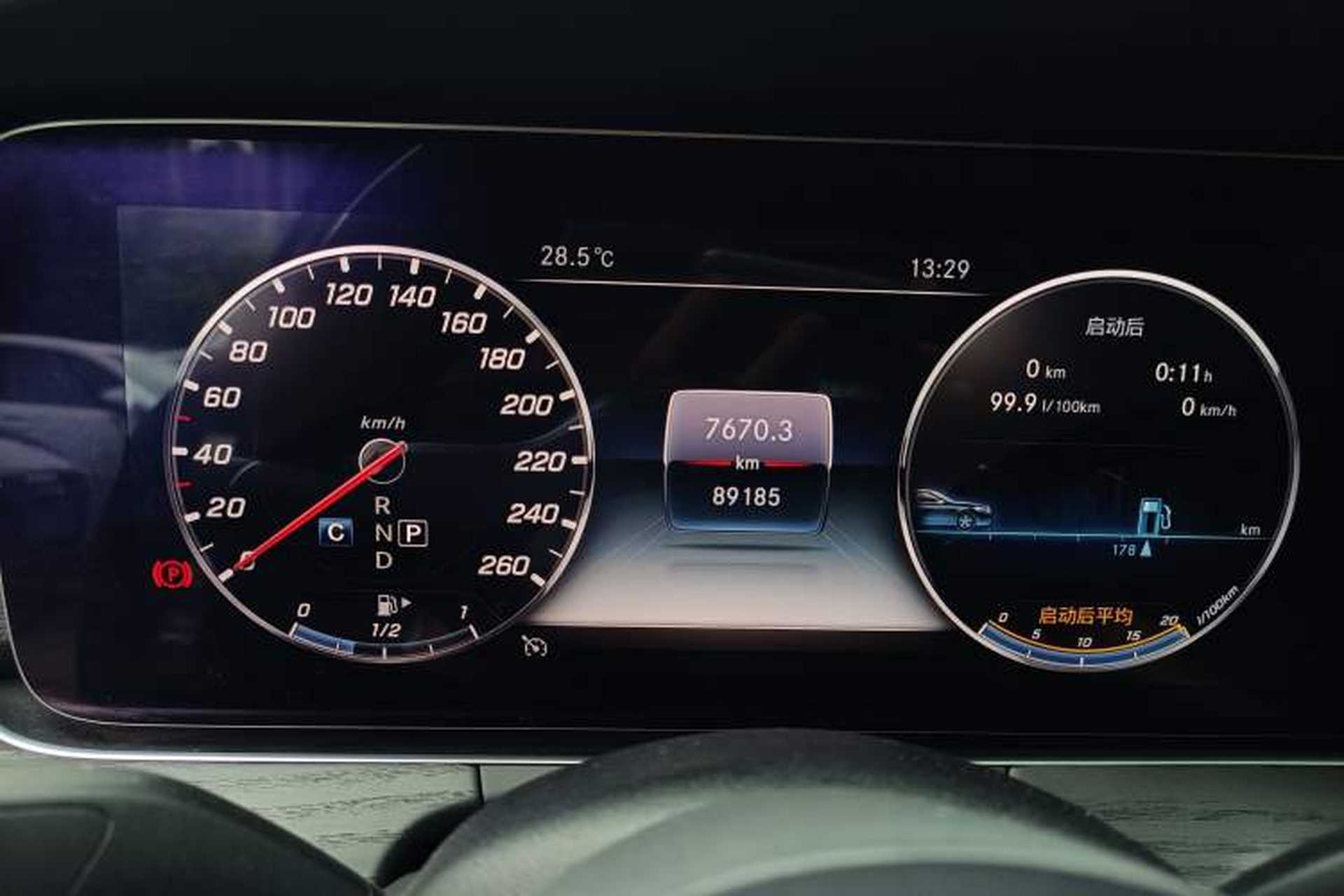 Used Mercedes-Benz E-Class 2020 E 300 L Sport Luxury Edition Instrument Cluster