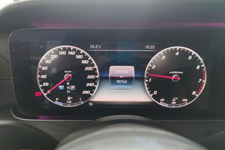 Used Mercedes-Benz E-Class 2020 Restyled E 300 L Sporty and Stylish Edition Instrument Cluster