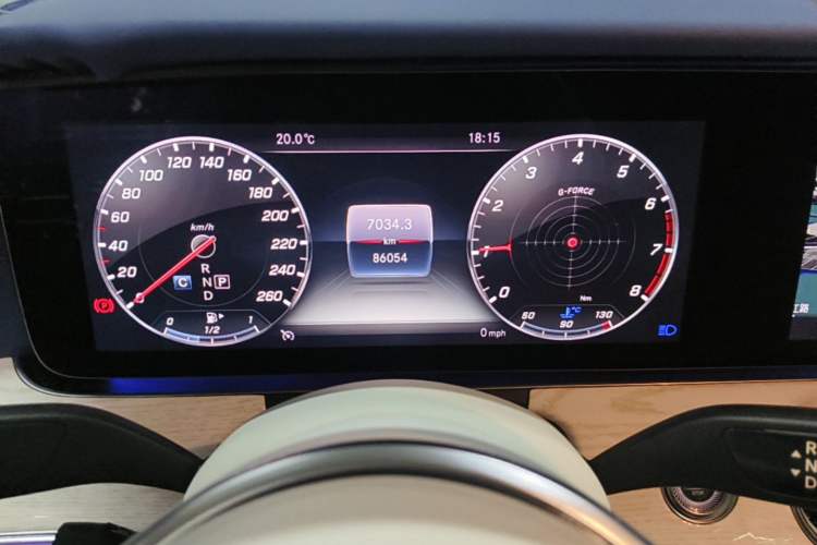 Used Mercedes-Benz E-Class 2020 E 300 L Stylish Model Instrument Cluster