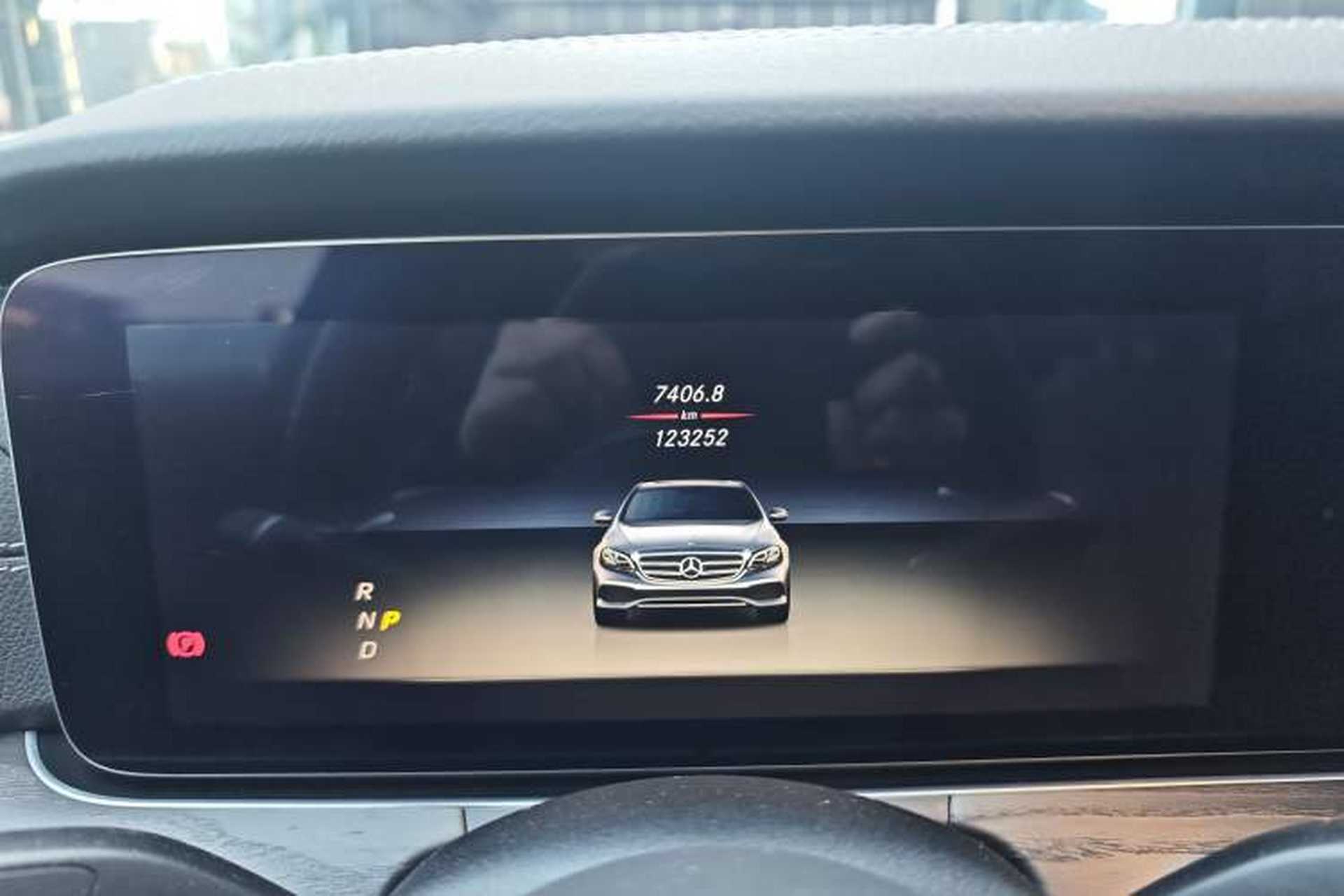Used Mercedes-Benz E-Class 2020 Restyled E 300 L Sport Exclusive Edition Odometer Close Up