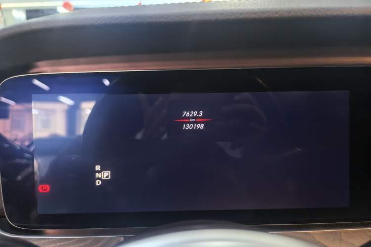 Used Mercedes-Benz E-Class 2020 E 300 L Luxury Model Odometer Close Up
