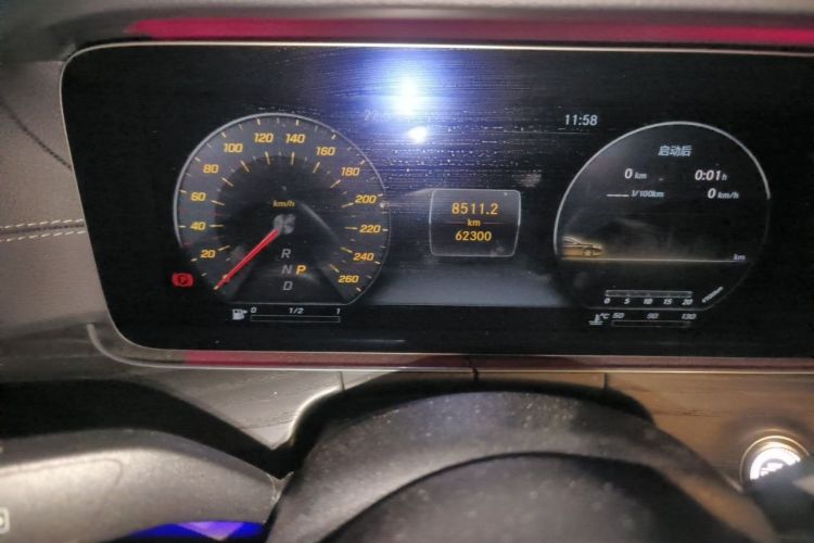 Used Mercedes-Benz E-Class 2020 Restyled E 300 L Sporty and Stylish Edition Odometer Close Up