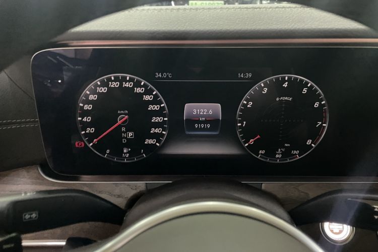 Used Mercedes-Benz E-Class 2020 Restyled E 300 L Exclusive Edition Odometer Close Up