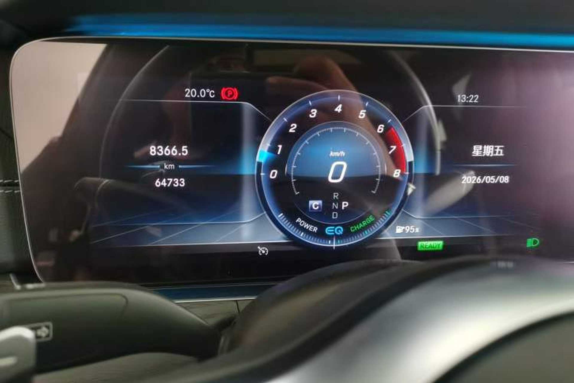 Used Mercedes-Benz E-Class 2020 Facelift E 260 L Sport Edition Odometer Close Up