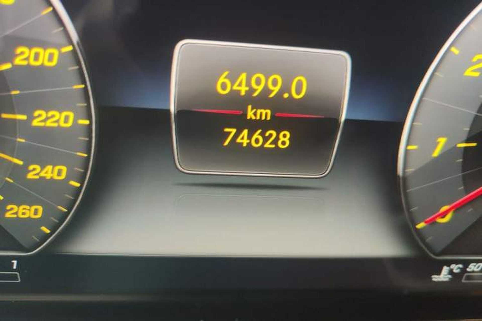 Used Mercedes-Benz E-Class 2020 Restyled E 300 L Exclusive Edition Odometer Close Up