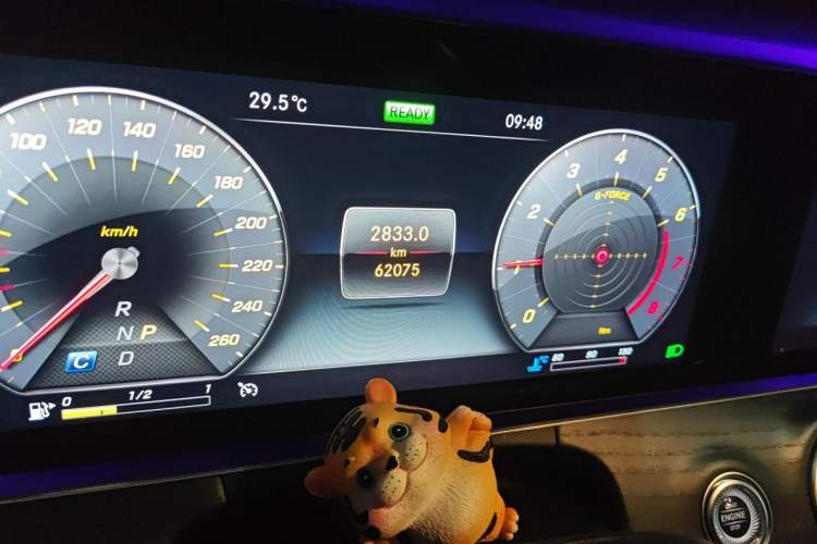 Used Mercedes-Benz E-Class 2020 Facelift E 260 L Sport Edition Odometer Close Up