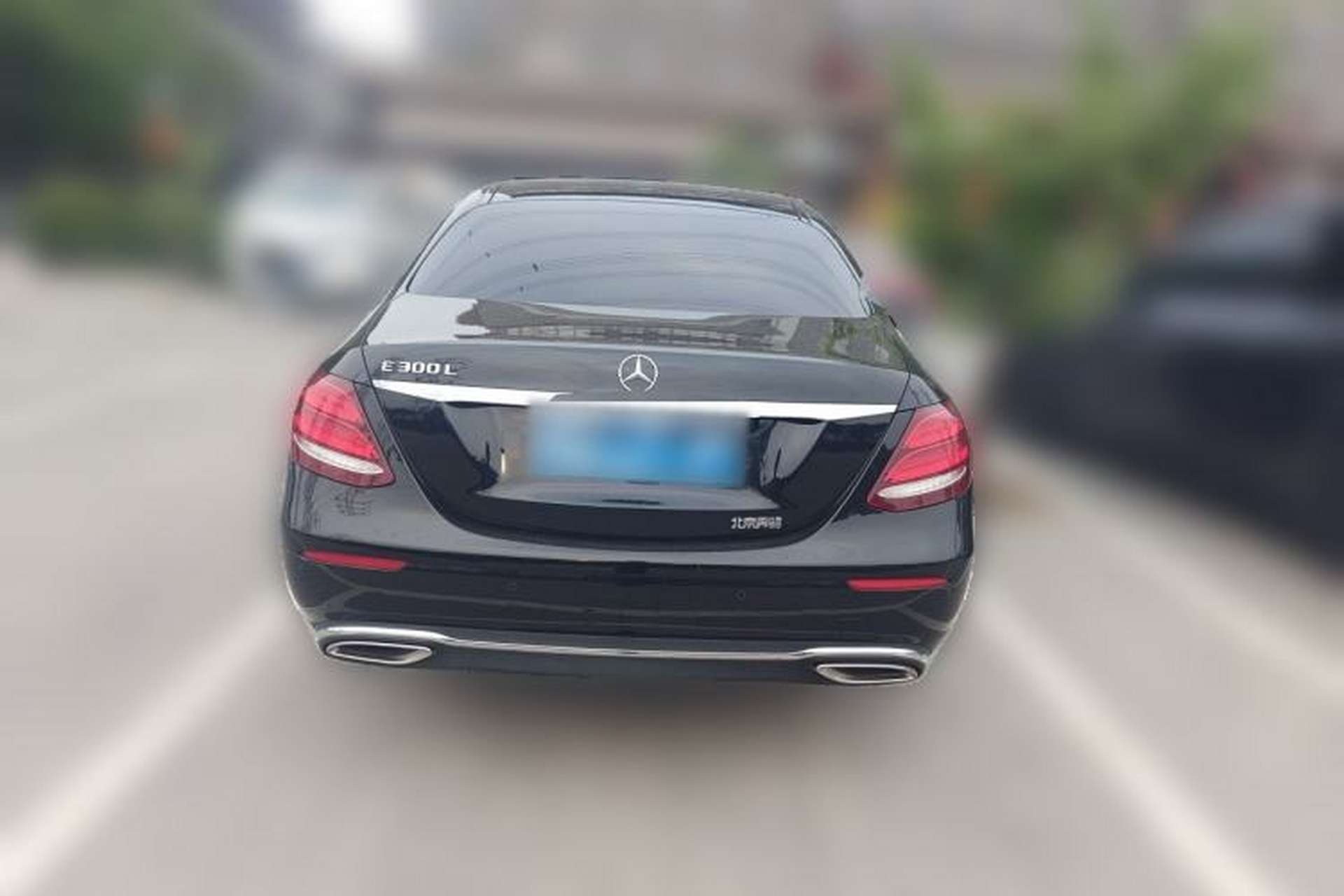 Used Mercedes-Benz E-Class 2020 Facelift E 300 L Stylish Edition Rear