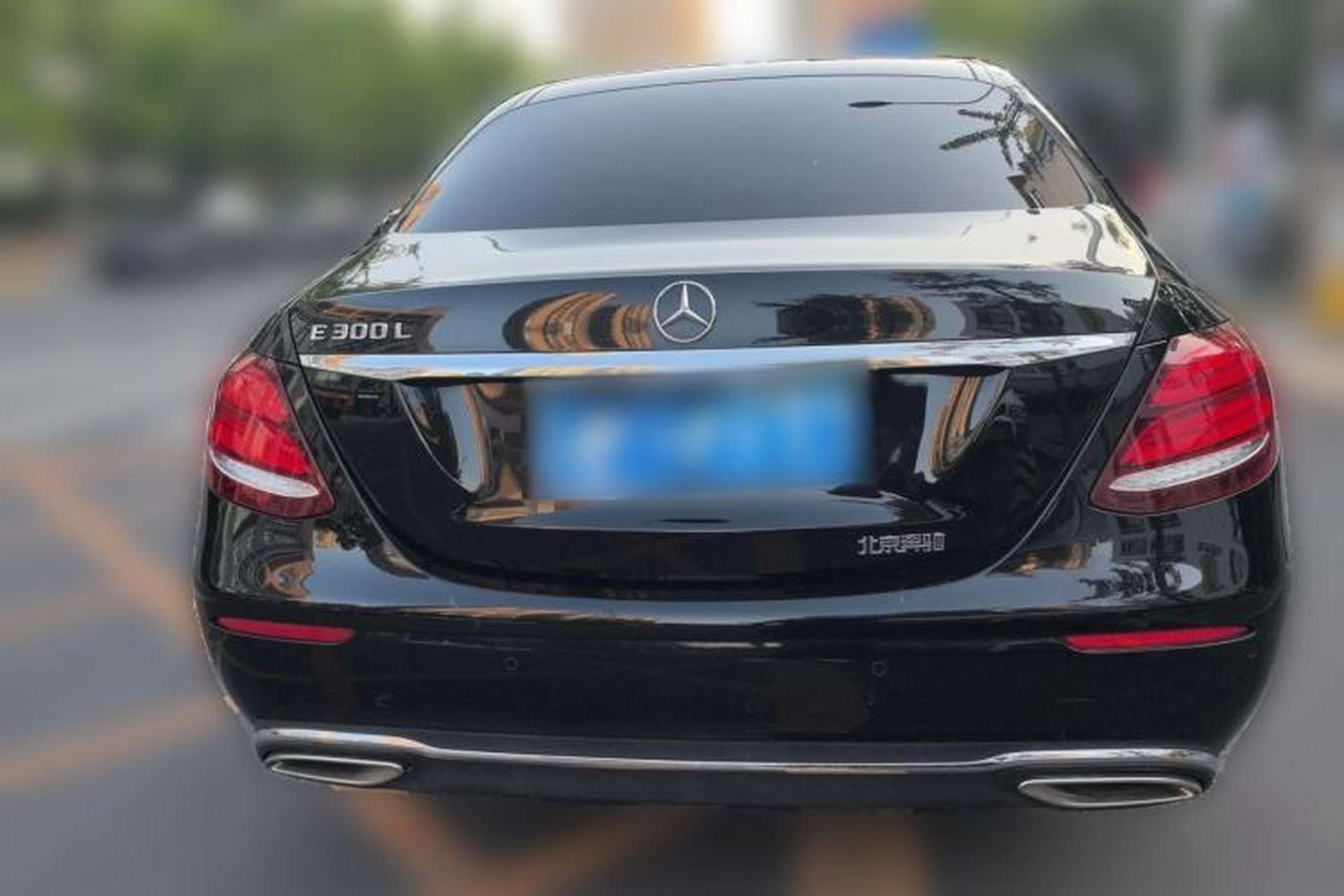 Used Mercedes-Benz E-Class 2020 E 300 L Stylish Model Rear