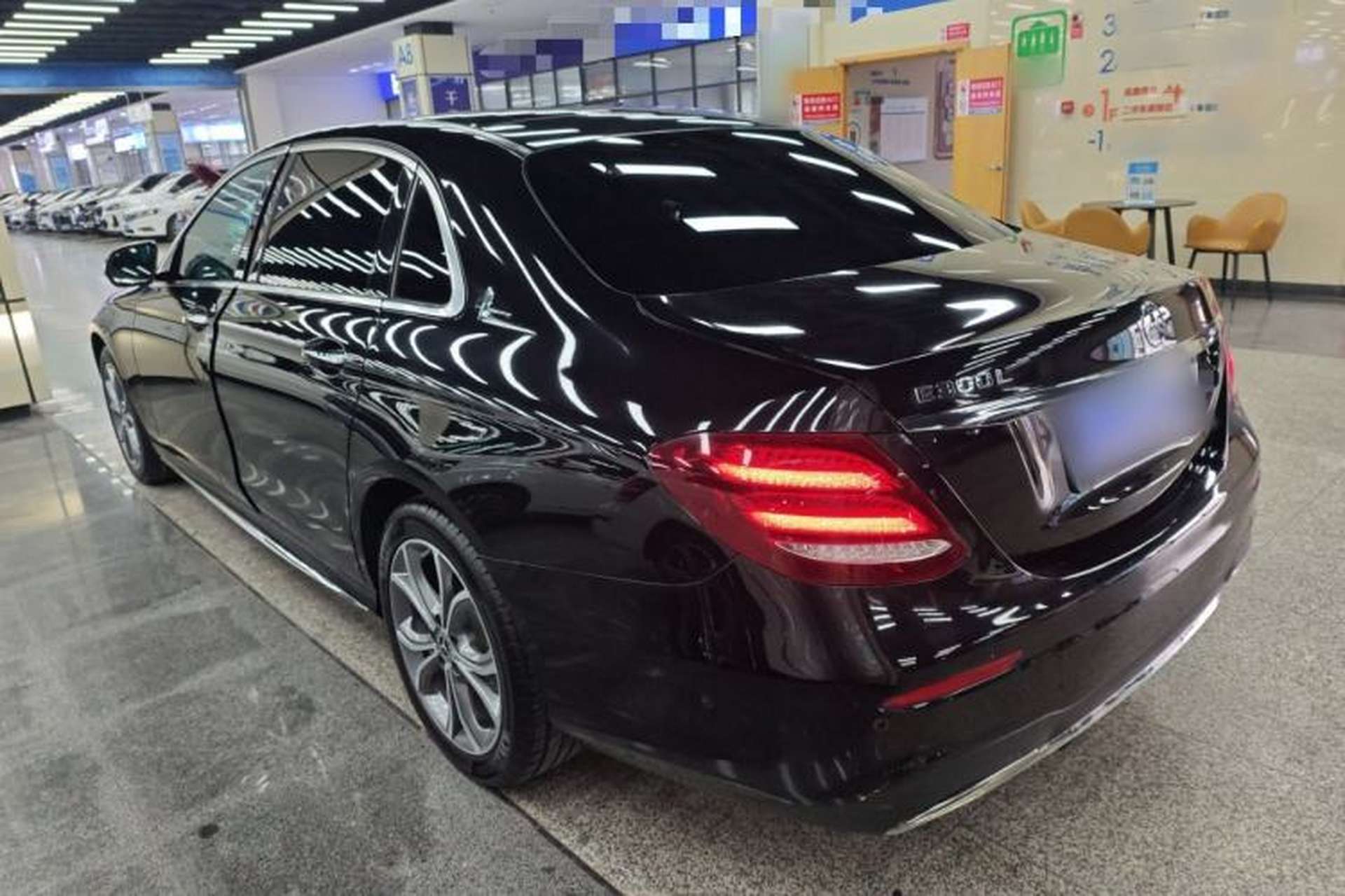 Used Mercedes-Benz E-Class 2020 E 300 L Sporty and Stylish Model Rear Left 45 Deg