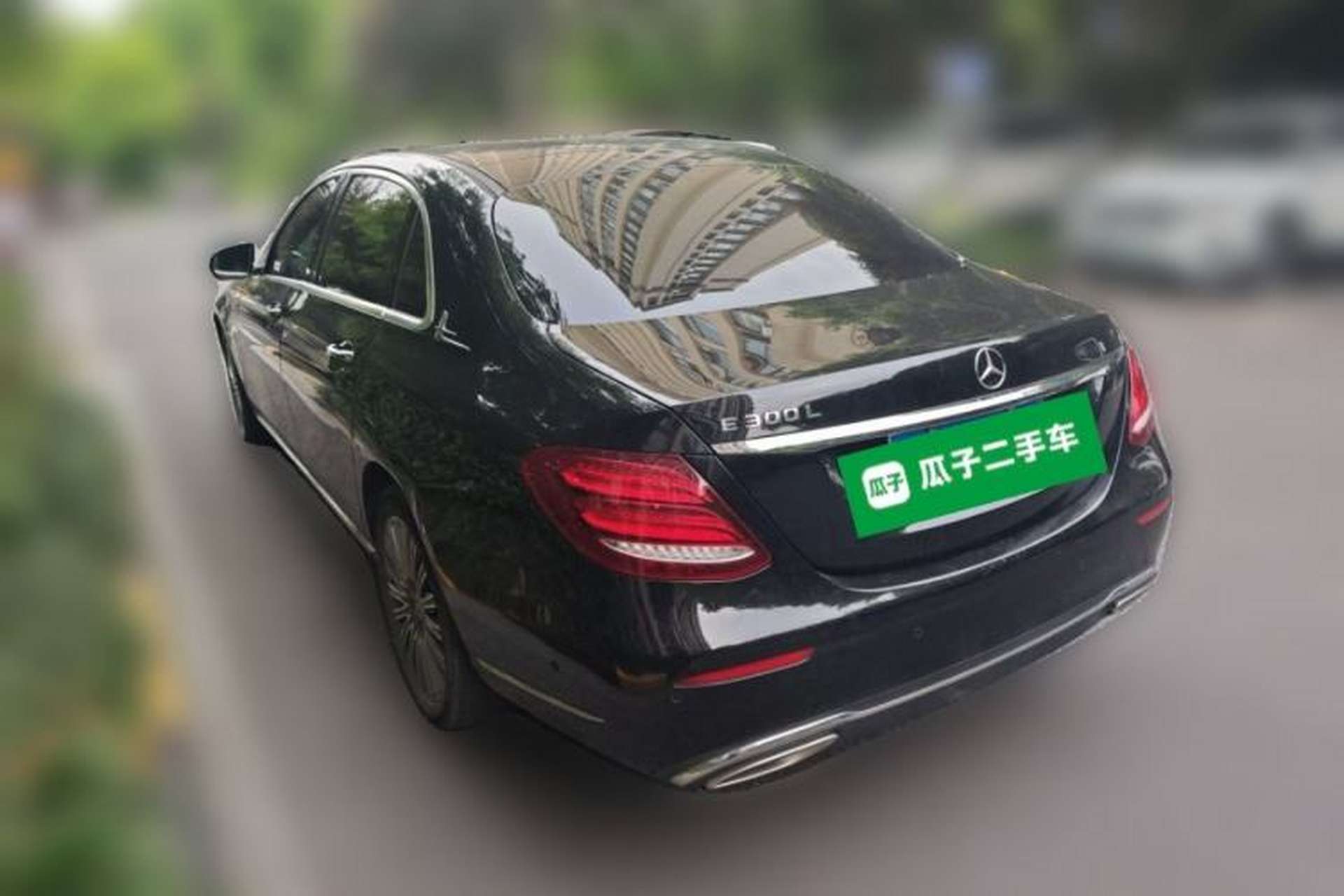 Used Mercedes-Benz E-Class 2020 E 300 L Stylish Model Rear Left 45 Deg
