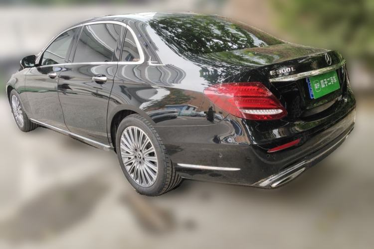 Used Mercedes-Benz E-Class 2020 E 300 L Stylish Model Rear Left 45 Deg