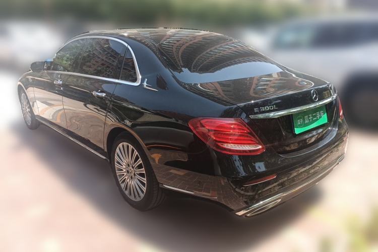 Used Mercedes-Benz E-Class 2020 E 300 L Stylish Model Rear Left 45 Deg