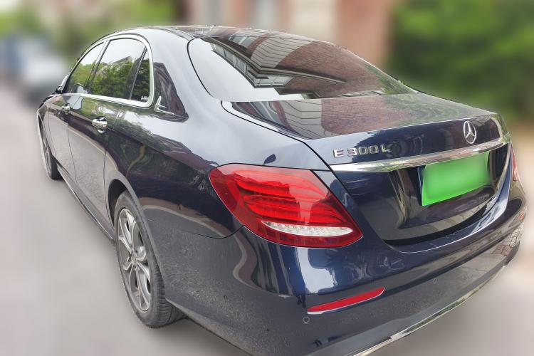 Used Mercedes-Benz E-Class 2020 E 300 L Sporty and Stylish Model Rear Left 45 Deg