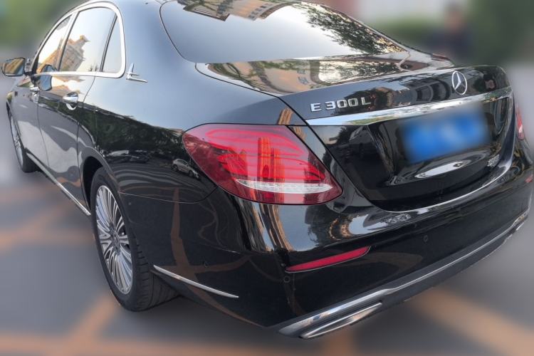 Used Mercedes-Benz E-Class 2020 E 300 L Stylish Model Rear Left 45 Deg