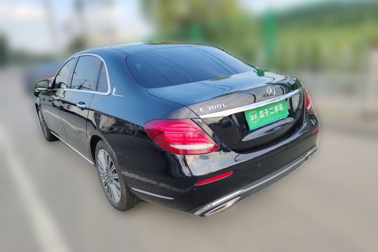 Used Mercedes-Benz E-Class 2020 E 300 L Stylish Model Rear Left 45 Deg
