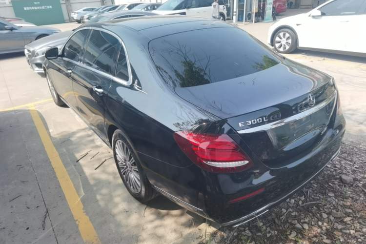 Used Mercedes-Benz E-Class 2020 E 300 L Stylish Model Rear Left 45 Deg
