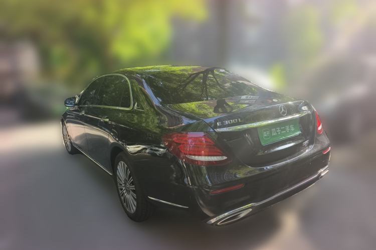 Used Mercedes-Benz E-Class 2020 E 300 L Stylish Model Rear Left 45 Deg