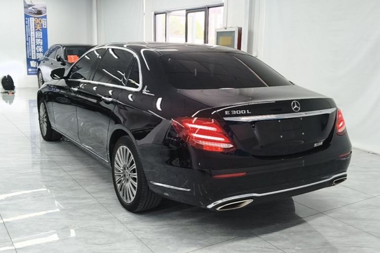 Used Mercedes-Benz E-Class 2020 E 300 L Stylish Model Rear Left 45 Deg