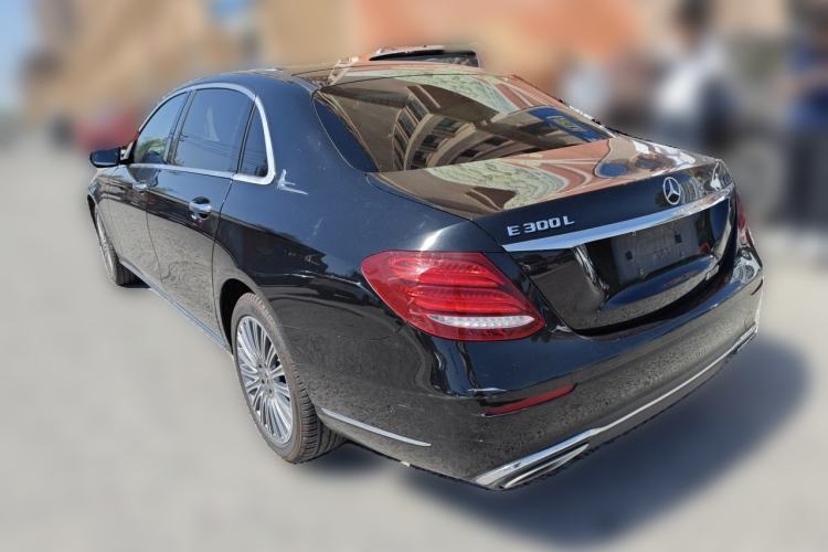 Used Mercedes-Benz E-Class 2020 E 300 L Stylish Model Rear Left 45 Deg